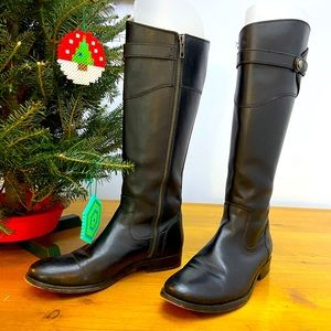 Frye Molly Black Boots 7.5